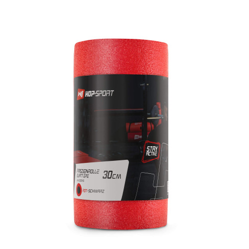 Масажний ролик  Hop-Sport HS-E030YG EPE 30 см red - фото №2